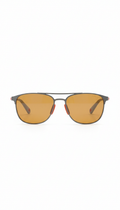 Zephyr Titanium Amber Glasses